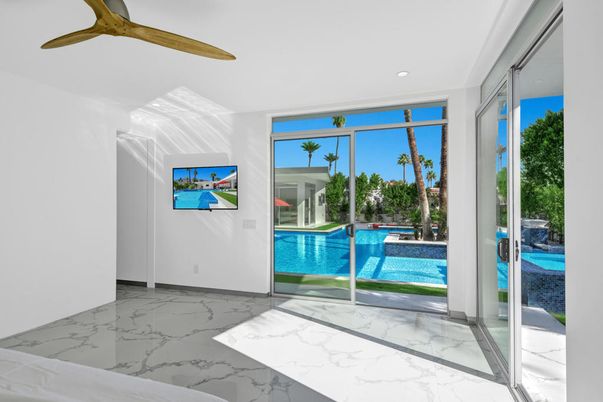 Interior, Marble, Pool, Recessed Lighting