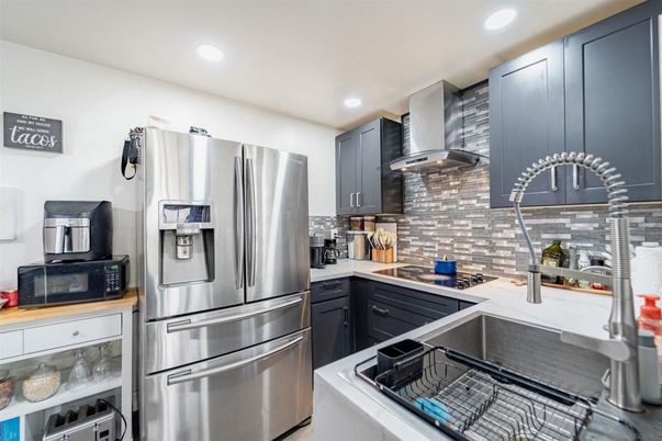 Interior, Kitchen, Recessed Lighting, Stainless Steel Appliances