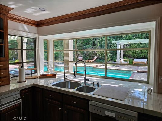 Interior, Kitchen, Recessed Lighting, Tile Countertops