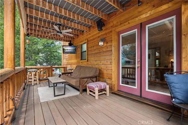 Exterior, Wood Texture Flooring