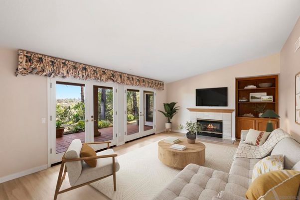 Fireplace, Interior, Living room, Wood Texture Flooring