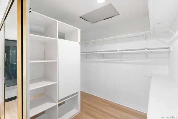 Interior, Recessed Lighting, Walk-in Closets, Wood Texture Flooring