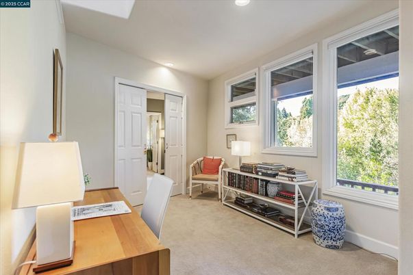 Home Office, Interior, Recessed Lighting