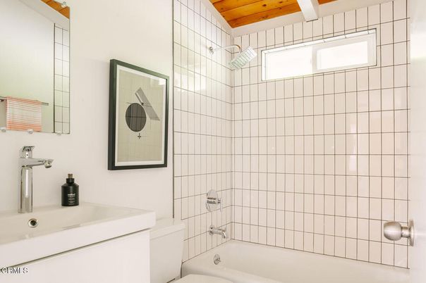 Bathroom, Interior, Wooden Ceilings