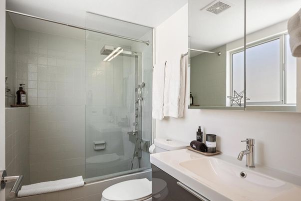 Bathroom, Glass Shower, Interior