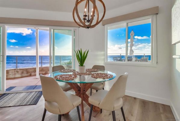 Chandelier, Dining room, Interior, Water, Wood Texture Flooring