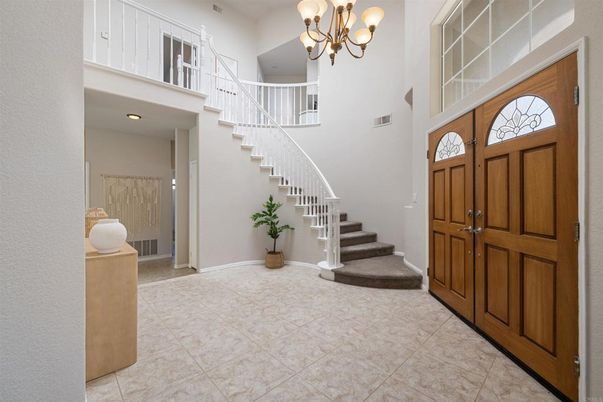Chandelier, Interior, Recessed Lighting