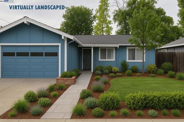 Attached, Exterior, Facade, Ranch
