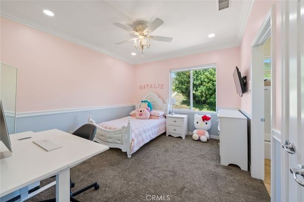 Bedroom, Home Office, Interior, Recessed Lighting