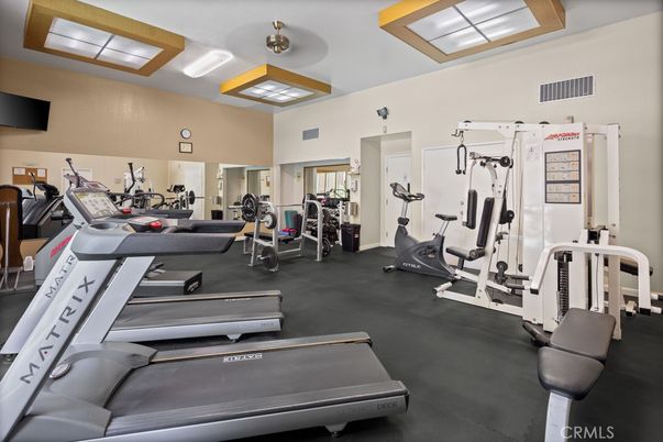Fitness Equipment, Gym, Interior