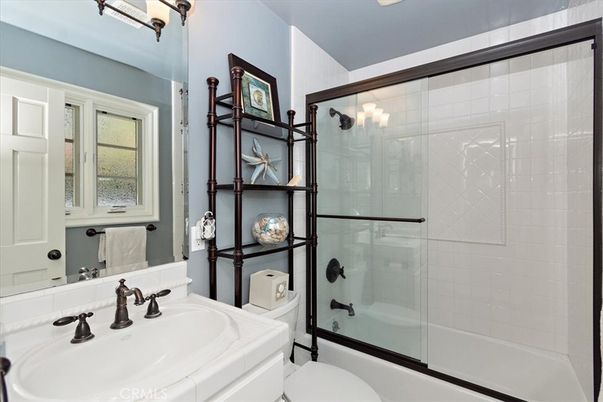 Bathroom, Glass Shower, Interior, Tile Countertops