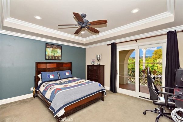 Bedroom, Home Office, Interior, Recessed Lighting