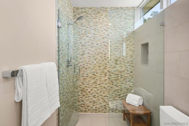 Bathroom, Glass Shower, Interior