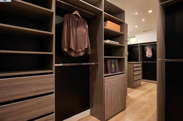 Interior, Recessed Lighting, Walk-in Closets, Wood Texture Flooring