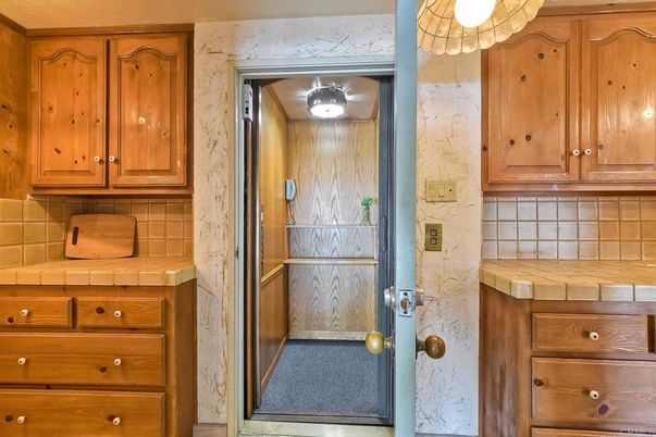 Interior, Kitchen, Tile Countertops