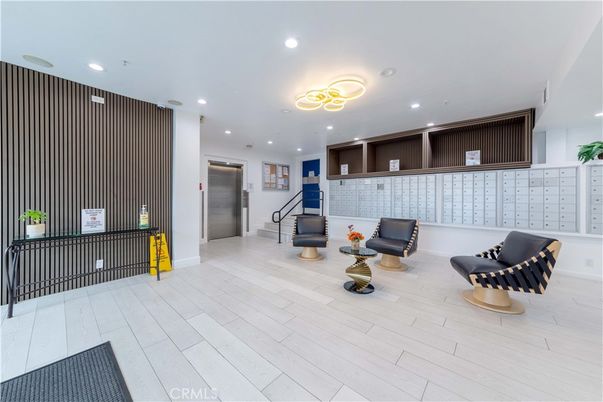 Elevator, Interior, Recessed Lighting, Wood Texture Flooring