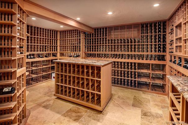 Interior, Recessed Lighting, Wine Storage
