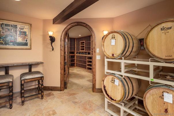 Interior, Wine Storage, Wooden Beams