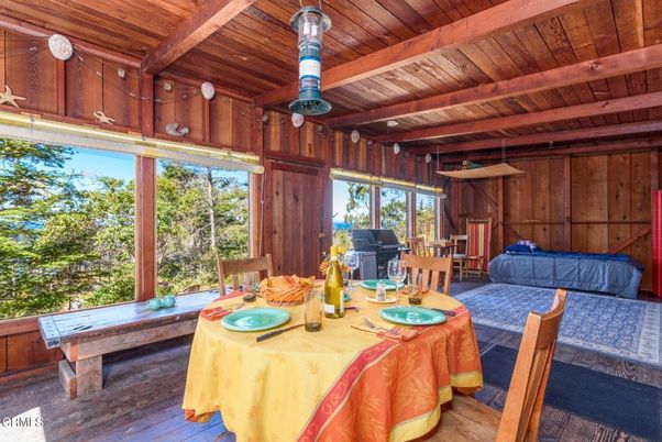 Dining room, Interior, Wooden Beams, Wooden Ceilings, Wood Texture Flooring, Wooden Walls