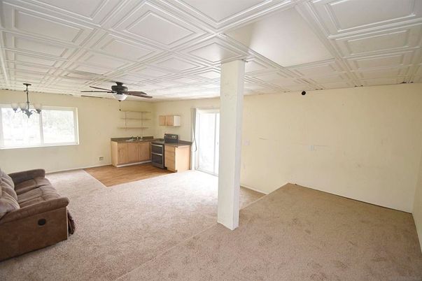 Interior, Kitchen, Pendant Lights, Wood Texture Flooring