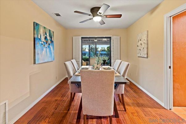 Dining room, Interior, Wood Texture Flooring