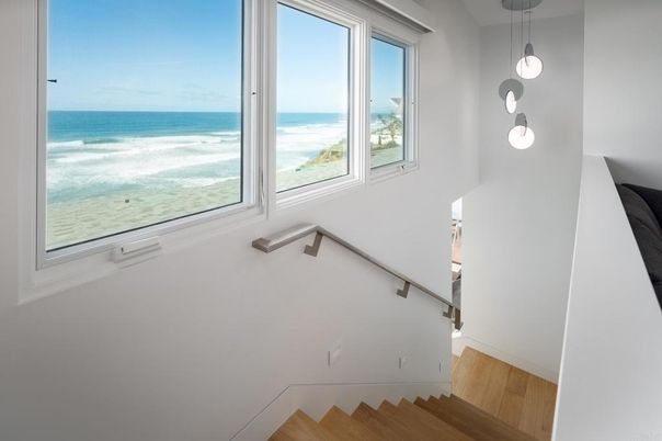 Interior, Pendant Lights, Water, Wood Texture Flooring