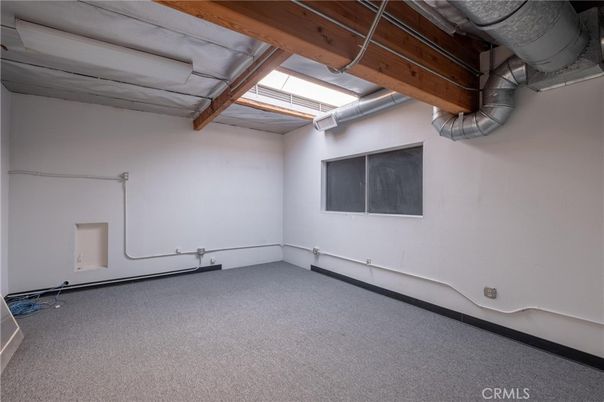 Empty room, Interior, Wooden Beams