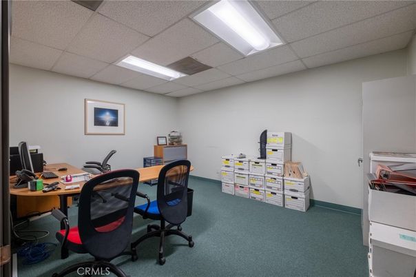 Home Office, Interior, Recessed Lighting