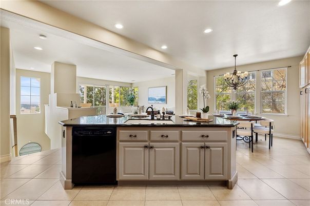 Chandelier, Dining room, Interior, Kitchen, Recessed Lighting