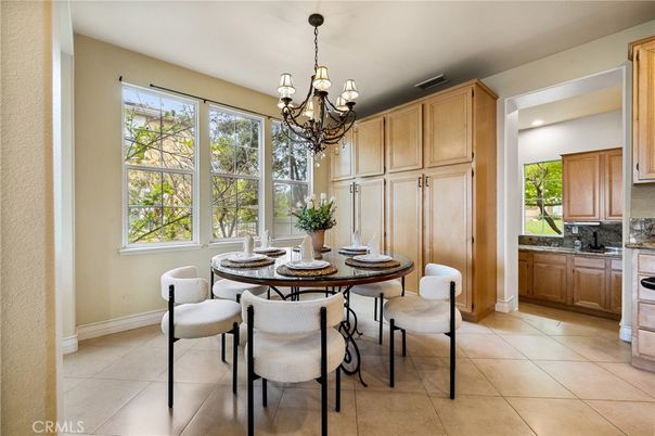 Chandelier, Dining room, Interior, Recessed Lighting