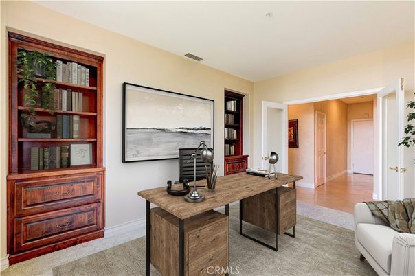 Home Office, Interior, Wood Texture Flooring