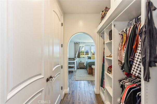 Interior, Walk-in Closets, Wood Texture Flooring
