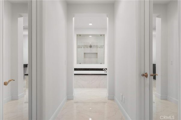 Interior, Marble, Marble Walls, Recessed Lighting