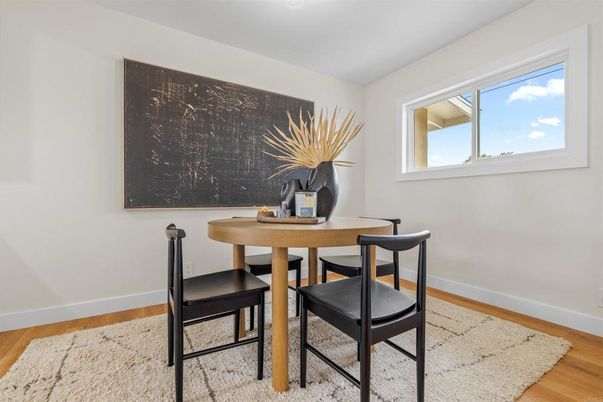Dining room, Interior, Wood Texture Flooring