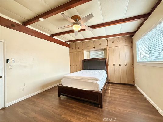 Bedroom, Interior, Wooden Beams, Wood Texture Flooring