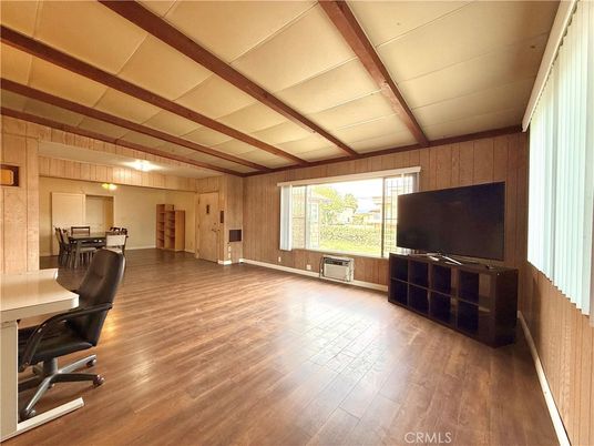 Home Office, Interior, Wooden Beams, Wood Texture Flooring