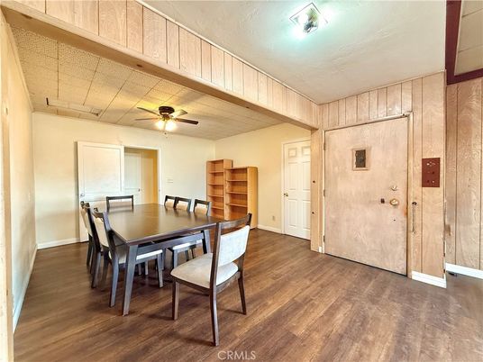 Dining room, Interior, Wood Texture Flooring