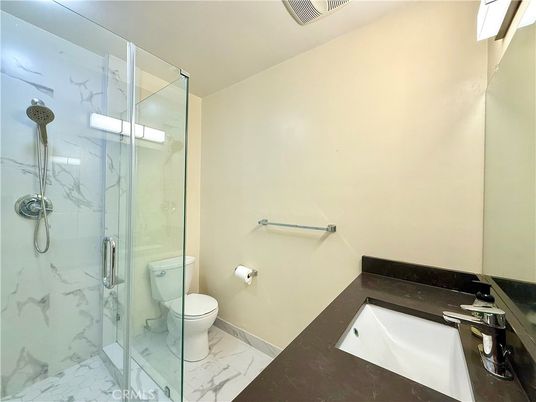 Bathroom, Glass Shower, Interior, Marble, Marble Walls