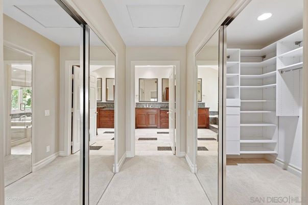 Bathroom, Interior, Recessed Lighting, Walk-in Closets