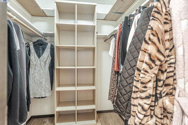 Interior, Walk-in Closets, Wood Texture Flooring