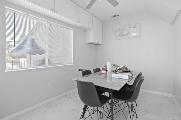 Dining room, Interior, Marble