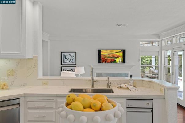 Interior, Kitchen, Marble Walls