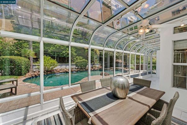 Glass Ceilings, Interior, Pool, Sun Room