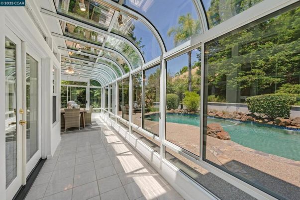Glass Ceilings, Interior, Pool, Sun Room