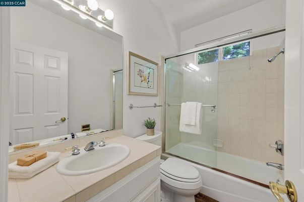 Bathroom, Glass Shower, Interior, Tile Countertops