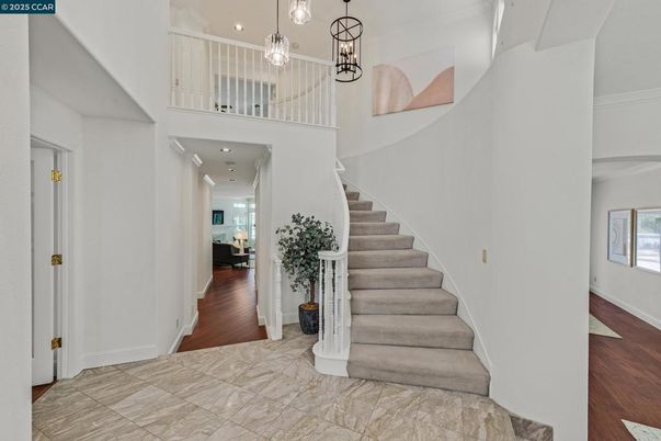 Interior, Marble, Pendant Lights, Recessed Lighting, Wood Texture Flooring