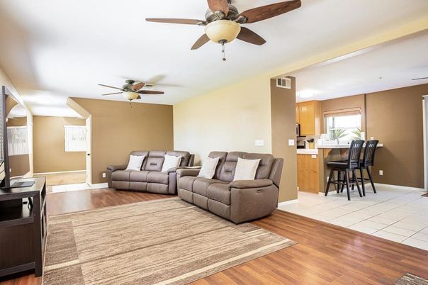 Interior, Kitchen, Living room, Wood Texture Flooring