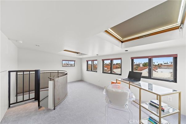 Home Office, Interior, Recessed Lighting