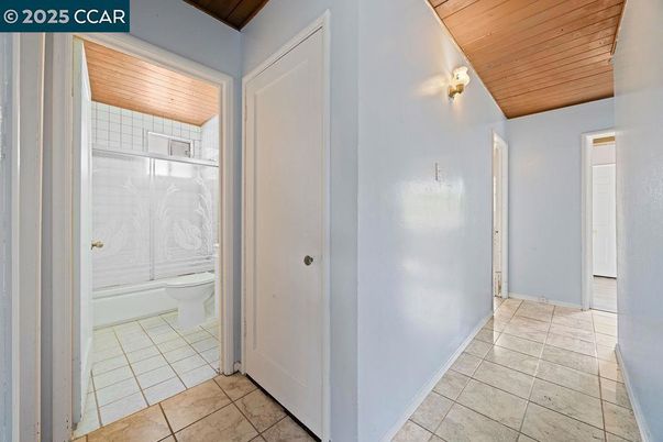 Bathroom, Interior, Wooden Ceilings