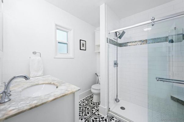 Bathroom, Glass Shower, Interior